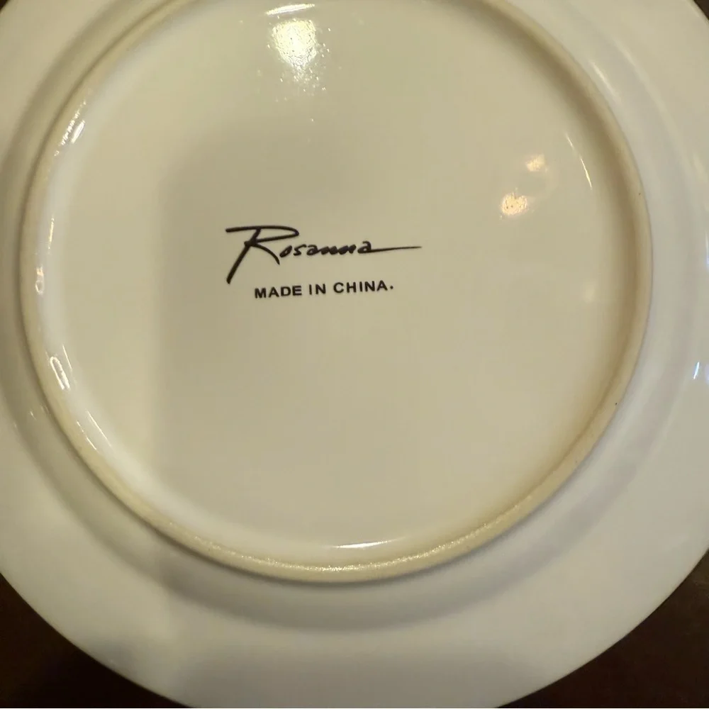 Rosanna Huile d’Olive-Appetizer/Salad Plates set of 4